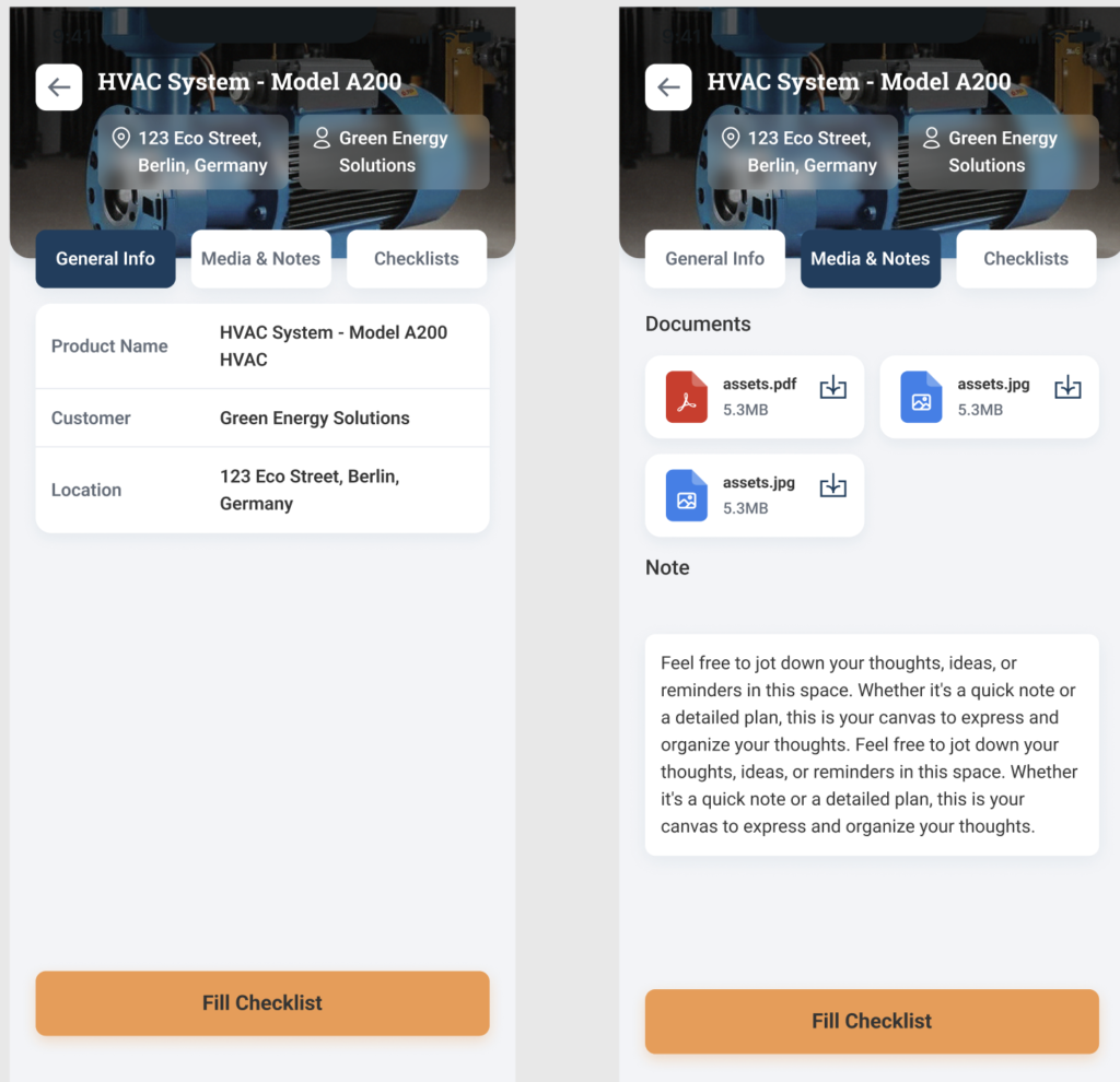 Digitale Wartungsdokumentation – Mobil, Einfach, Effizient​